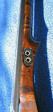 Oregon Storm Harvest Maple Electric Six String Violin Upper Bout